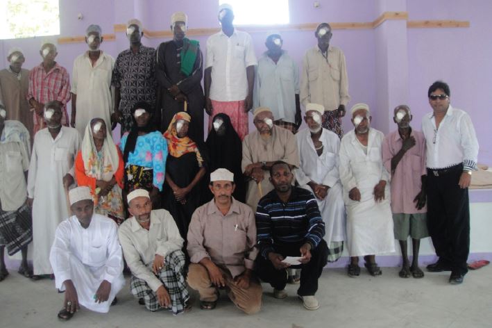 Mega eye camp at King Fahad